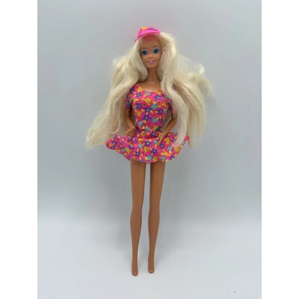 Caboodles Glitter Beach Barbie Doll Mattel 90's Vintage 1992  Fashion Doll